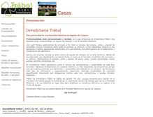 Tablet Screenshot of inmobiliariatrebol.com